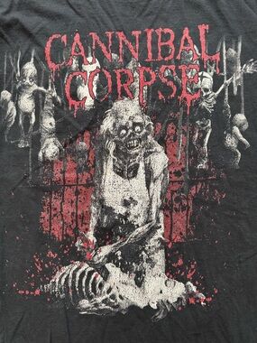 Cannibal Corpse Vintage 2000’s Y2K Faded Death Metal Long Sleeve Shirt Men’s XXL